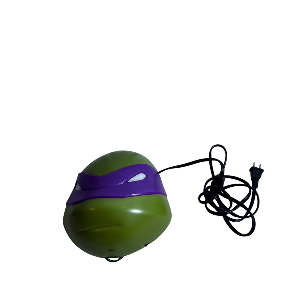 TMNT Donatello Night Light 9in Green Purple 3D Wall Lamp Kids Decor